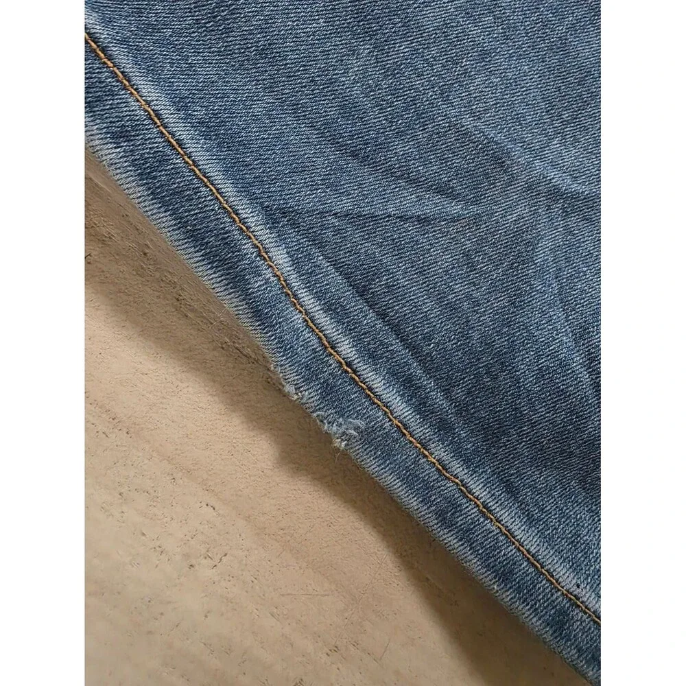 Frame Le Crop Mini Boot Medium Wash Denim Jeans Size 28